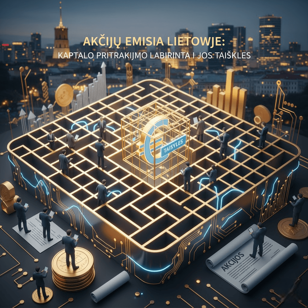 Akcijų Emisija Lietuvoje: Kapitalo Pritraukimo Labirintas ir Jo Taisyklės