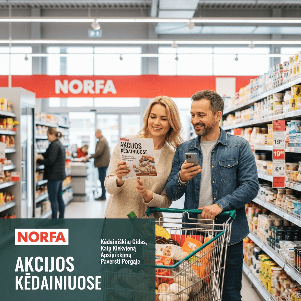 Norfa Akcijos Kėdainiuose: Kėdainiškių Gidas, Kaip Kiekvieną Apsipirkimą Paversti Maža Pergale Norfa Akcijos Kėdainiuose: Kėdainiškių Gidas, Kaip Kiekvieną Apsipirkimą Paversti Maža Pergale