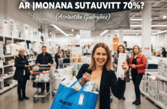 IKEA Nuolaidos Medžioklė: Ar Įmanoma Sutaupyti 70%? (Atraskite Gudrybes)