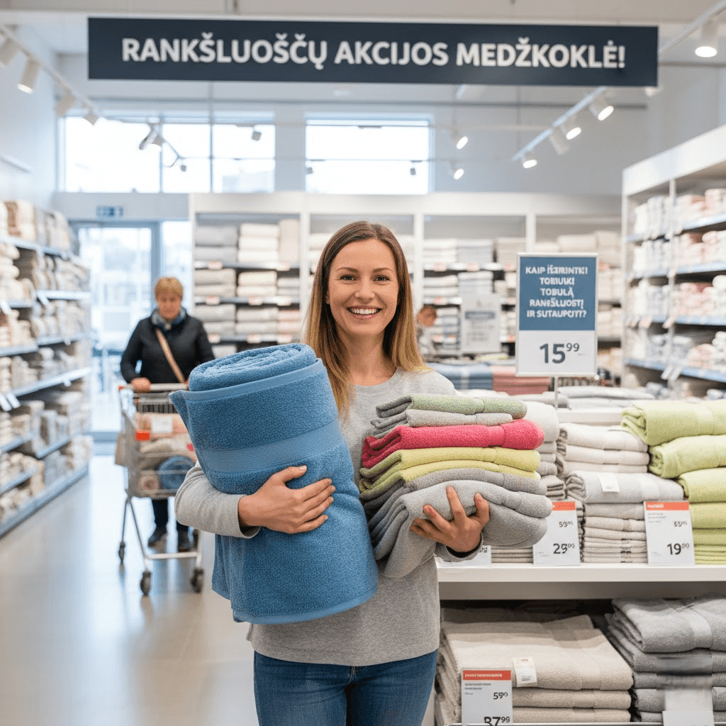 Rankšluosčių Akcijos Medžioklė: Kaip Išsirinkti Tobulą Rankšluostį ir Sutaupyti? Rankšluosčių Akcijos Medžioklė: Kaip Išsirinkti Tobulą Rankšluostį ir Sutaupyti?