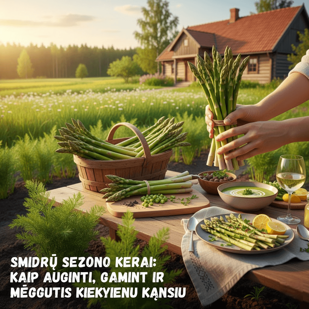 Smidrų Sezono Kerai: Kaip Auginti, Gaminti ir Mėgautis Kiekvienu Kąsniu