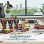 Kanceliarinės prekės pigiau: atraskite geriausias akcijas ir sutaupykite biurui, mokslams bei kūrybai