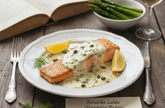 Karališka Lašiša Grietinėlės Padaže: Daugiau Nei Tik Receptas – Atraskite Tobulo Skonio Paslaptis