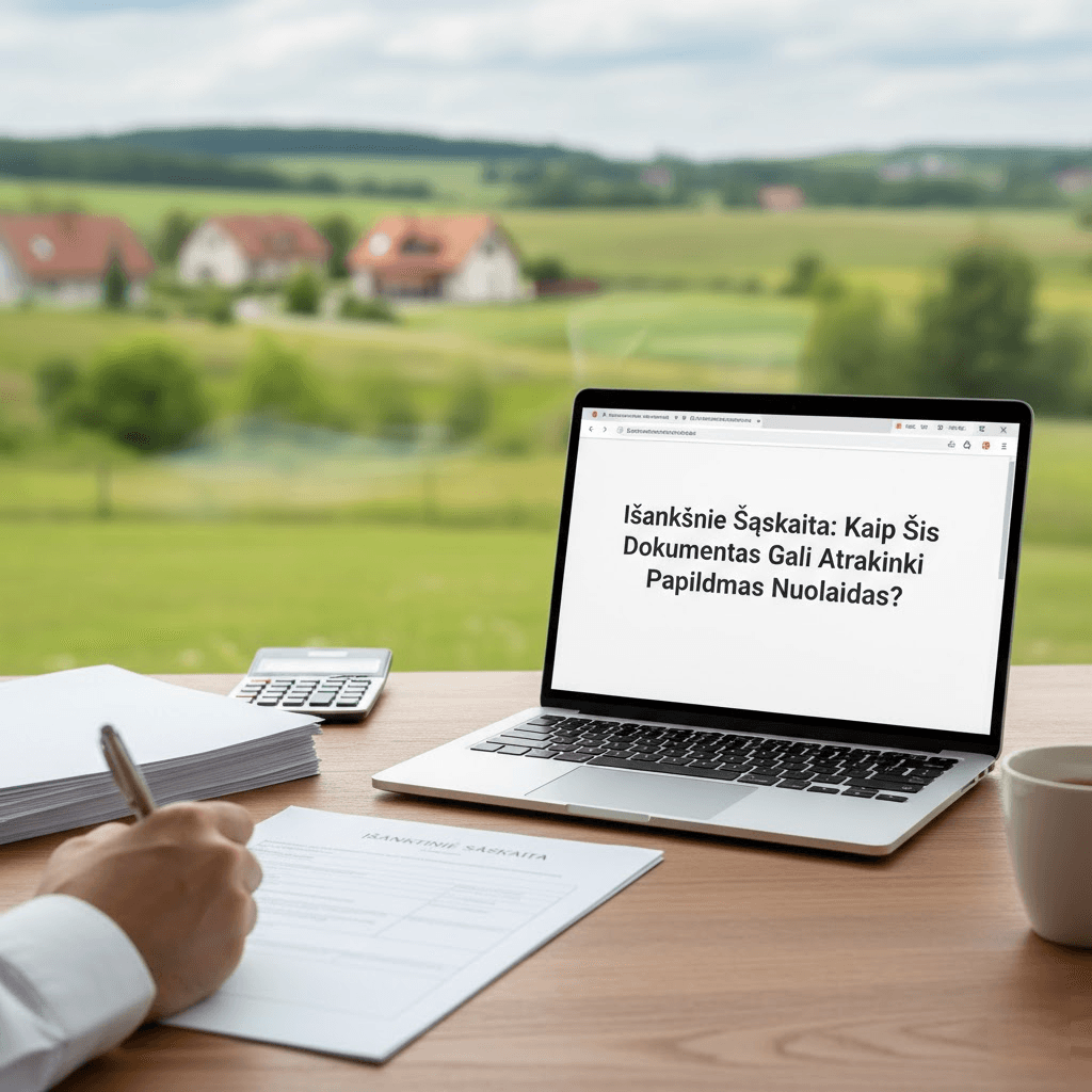 Išankstinė Sąskaita: Kaip Šis Dokumentas Gali Atrakinti Papildomas Nuolaidas?