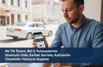 Ne Tik Švara, Bet Ir Sutaupymas: Išmanusis Gidas, Kaip Gauti Geriausią Automobilio Cheminio Valymo Kuponą