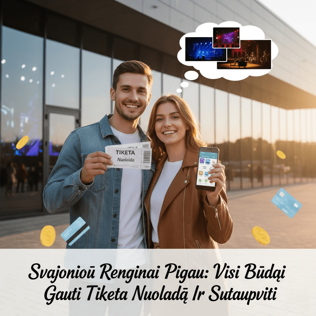 Svajonių Renginiai Pigiau: Visi Būdai Gauti Tiketa Nuolaidą Ir Sutaupyti Svajonių Renginiai Pigiau: Visi Būdai Gauti Tiketa Nuolaidą Ir Sutaupyti