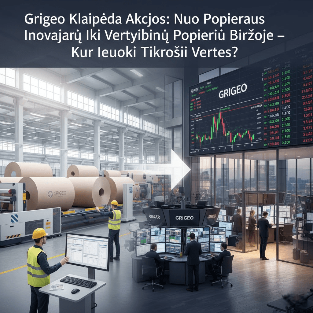Grigeo Klaipėda Akcijos: Nuo Popieriaus Inovacijų Iki Vertybinių Popierių Biržoje – Kur Ieškoti Tikrosios Vertės?