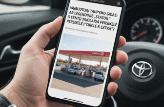 Vairuotojų Taupymo Gidas: Ar Legendinė „Statoil“ 5 Centų Nuolaida Persikėlė į „Circle K EXTRA“?