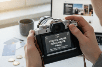 Fujifilm Magija Jūsų Rankose Pigiau: Išsamus Gidas po Akcijas, Nuolaidų Kodus ir „Cashback“ Pasiūlymus