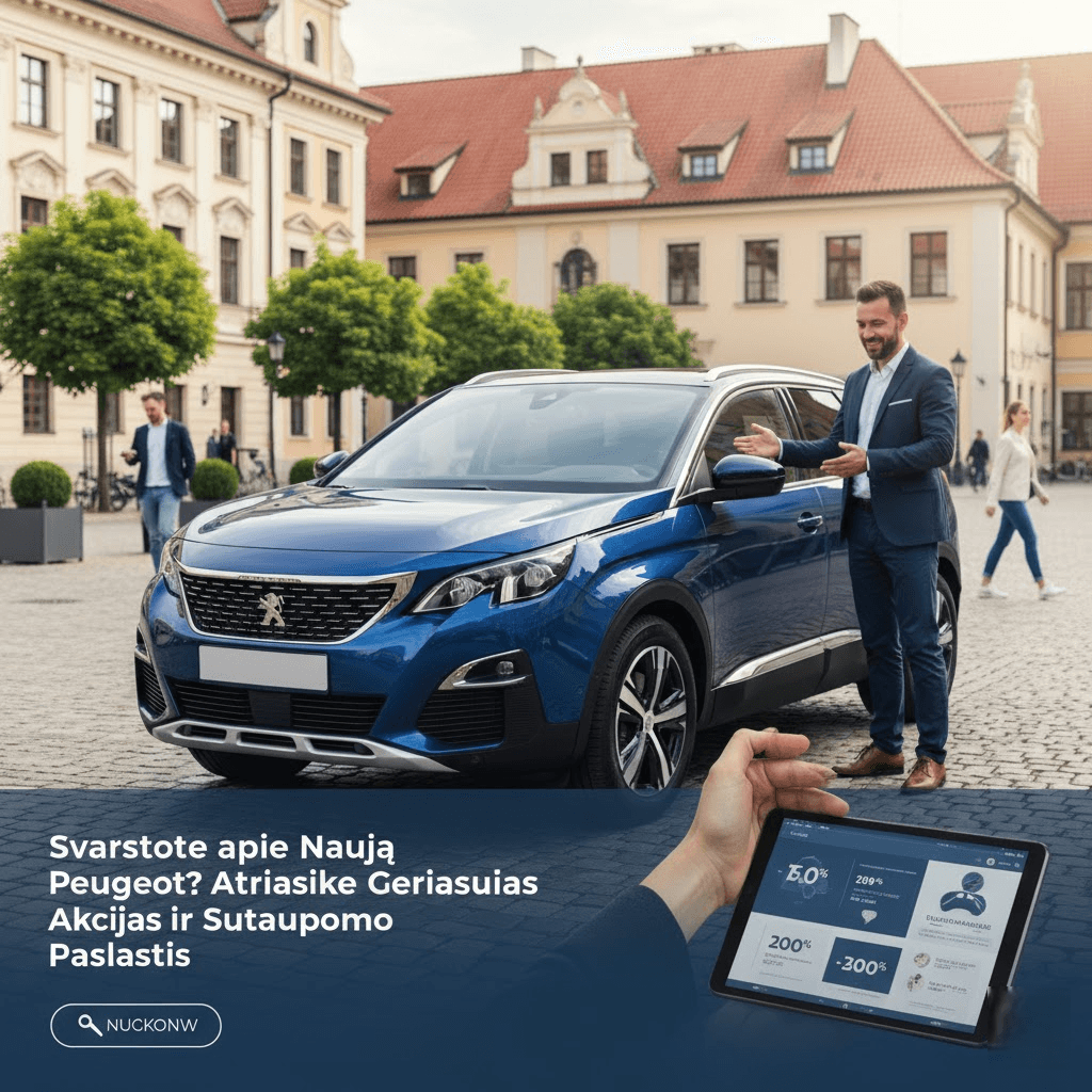 Svarstote apie Naują Peugeot? Atraskite Geriausias Akcijas ir Sutaupymo Paslaptis