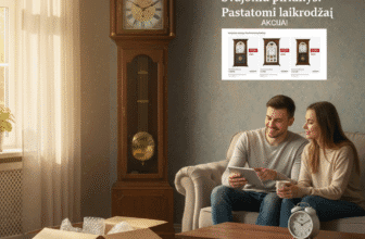 Svajonių pirkinys: kaip rasti geriausią pastatomo laikrodžio akciją ir neatiduoti laiko vėjais