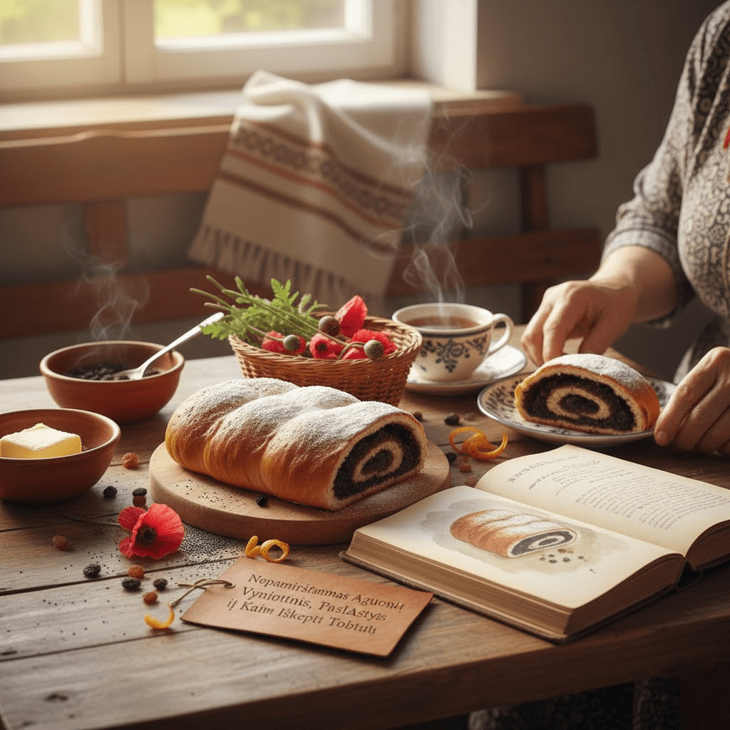 Nepamirštamas Aguonų Vyniotinis: Tradicijos, Paslaptys ir Kaip Iškepti Tobulą