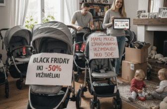 Nuo „Black Friday“ Iki „Mamų Mugės“: Kur Slapstosi Geriausios Vežimėlių Akcijos?