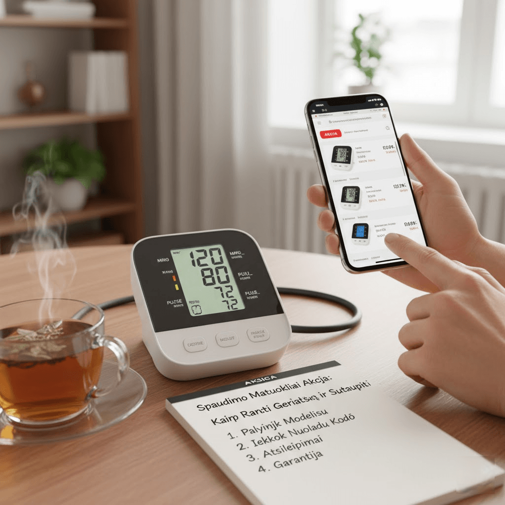 Spaudimo Matuokliai Akcija: Kaip Rasti Geriausią Kainą ir Sutaupyti Sveikatos Sąskaita (Bet Ne Piniginės!)