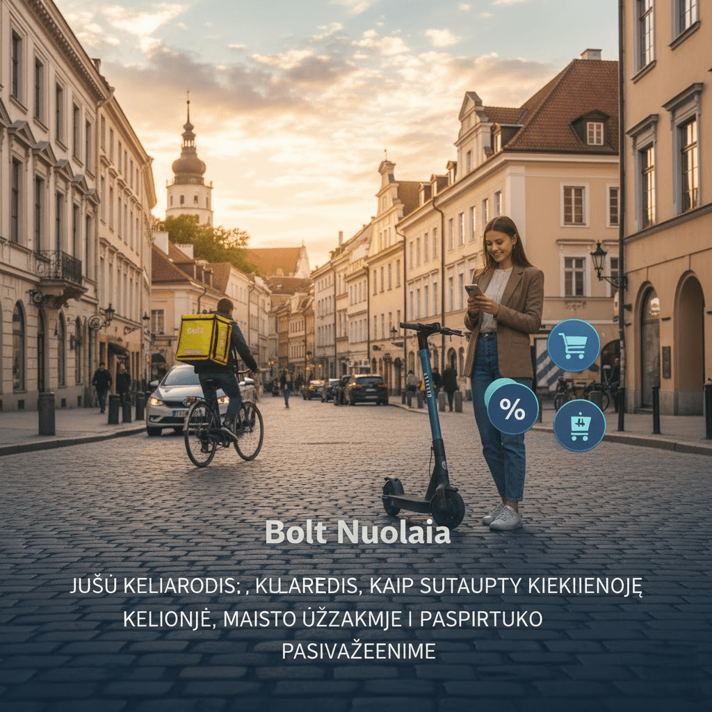 „Bolt“ Nuolaida: Jūsų Keliarodis, Kaip Sutaupyti Kiekvienoje Kelionėje, Maisto Užsakyme ir Paspirtuko Pasivažinėjime „Bolt“ Nuolaida: Jūsų Keliarodis, Kaip Sutaupyti Kiekvienoje Kelionėje, Maisto Užsakyme ir Paspirtuko Pasivažinėjime