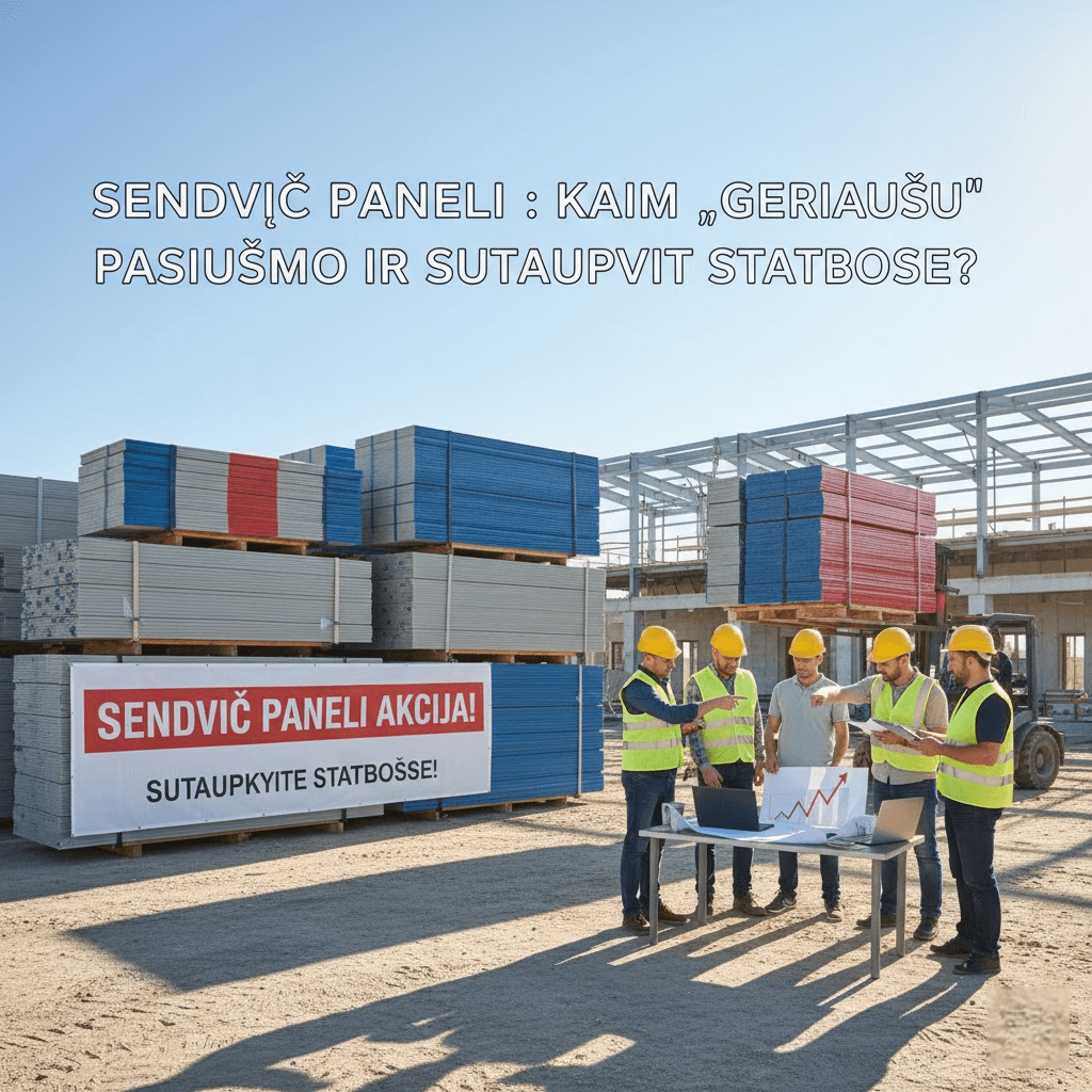 Sendvič Paneli Akcija: Kaip „Pagauti“ Geriausią Pasiūlymą ir Sutaupyti Statybose? Sendvič Paneli Akcija: Kaip „Pagauti“ Geriausią Pasiūlymą ir Sutaupyti Statybose?