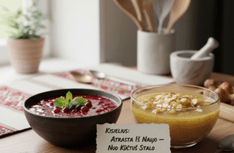 Kisielius: Atrastas Iš Naujo – Nuo Kūčių Stalo Iki Modernios Virtuvės