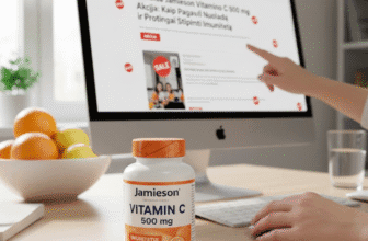 Geriausia Jamieson Vitamino C 500 mg Akcija: Kaip Pagauti Nuolaidą ir Protingai Stiprinti Imunitetą