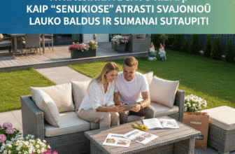 Atnaujinkite Savo Kiemą: Kaip „Senukuose“ Atrasti Svajonių Lauko Baldus ir Sumaniai Sutaupyti