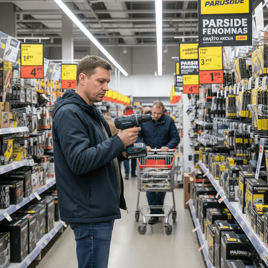 Parkside Fenomenas: Kaip Sumedžioti Geriausią Grąžto Akciją „Lidl“ Parduotuvėje? Parkside Fenomenas: Kaip Sumedžioti Geriausią Grąžto Akciją „Lidl“ Parduotuvėje?