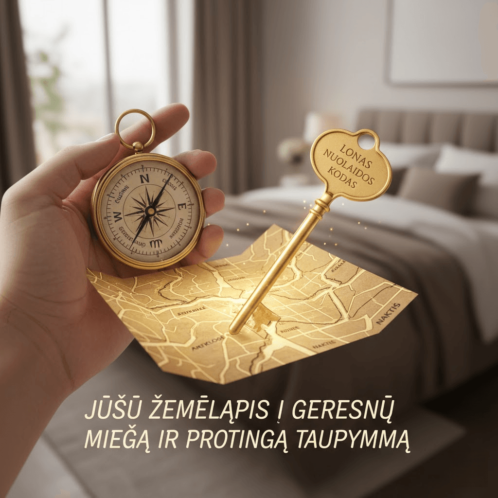 Lonas Nuolaidos Kodas: Jūsų Žemėlapis į Geresnį Miegą ir Protingą Taupymą Lonas Nuolaidos Kodas: Jūsų Žemėlapis į Geresnį Miegą ir Protingą Taupymą