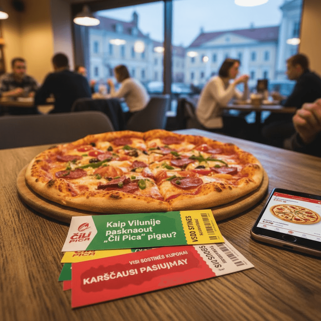 Kaip Vilniuje paskanauti „Čili Pica“ pigiau? Visi Sostinės Kuponai ir Karščiausi Pasiūlymai Kaip Vilniuje paskanauti „Čili Pica“ pigiau? Visi Sostinės Kuponai ir Karščiausi Pasiūlymai