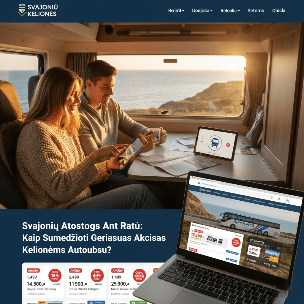 Svajonių Atostogos Ant Ratų: Kaip Sumedžioti Geriausias Akcijas Kelionėms Autobusu?