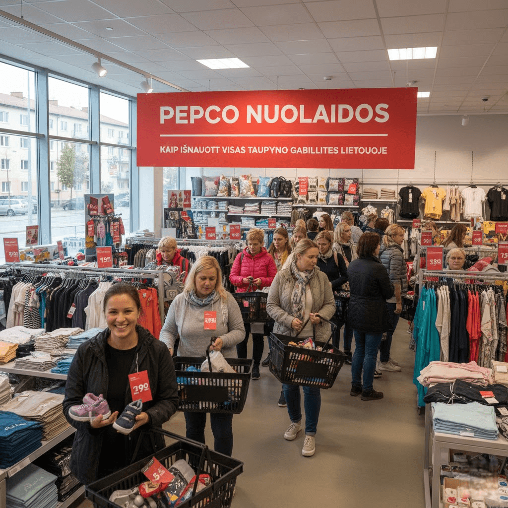 „Pepco Nuolaidos“ Efektas: Kaip Išnaudoti Visas Taupymo Galimybes Lietuvoje
