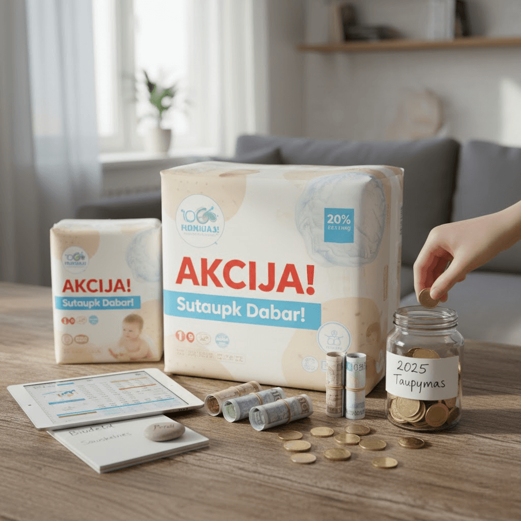 Sauskelnių Akcijos ir Kiti Taupymo Perlai: Kaip 2025-uosius Pabaigti Pilnesne Pinigine
