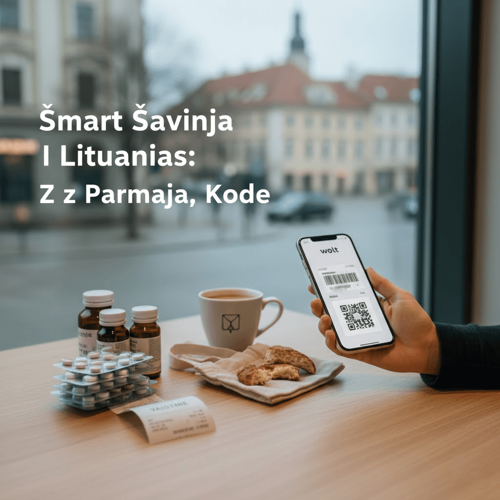 Protingas Taupymas Lietuvoje: Nuo Vaistinės Iki „Wolt“ Kodo