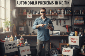 Taupymo Garažas: Kaip Sumedžioti Nuolaidas Automobilių Prekėms ir Ne Tik