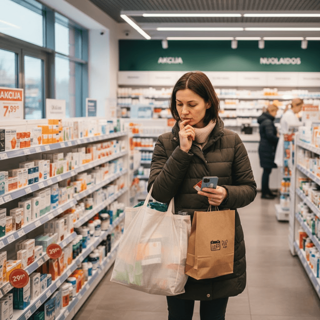 Antradienio pirkinių strategija: kaip vaistinėse mokėti mažiau? Antradienio pirkinių strategija: kaip vaistinėse mokėti mažiau?