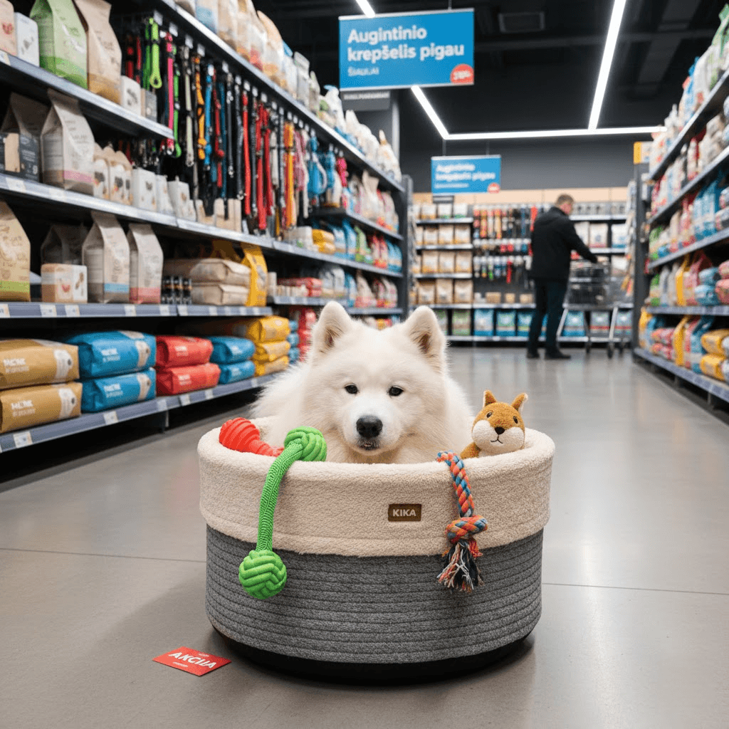 Augintinio krepšelis pigiau: Kaip išnaudoti KIKA pasiūlymus Šiauliuose