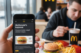 McDonalds kuponai: Išmanus būdas valgyti skaniau ir pigiau