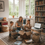 Vaikiškos knygos akcija: kaip sukaupti įspūdingą namų biblioteką neištuštinant piniginės