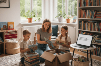 Vaikiškos knygos akcija: kaip sukaupti įspūdingą namų biblioteką neištuštinant piniginės