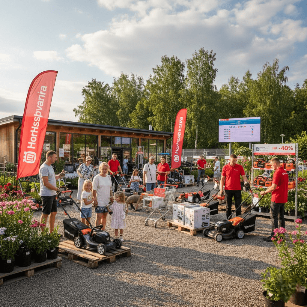 Husqvarna akcijos: Kaip ir kada įsigyti sodo techniką geriausia kaina Husqvarna akcijos: Kaip ir kada įsigyti sodo techniką geriausia kaina