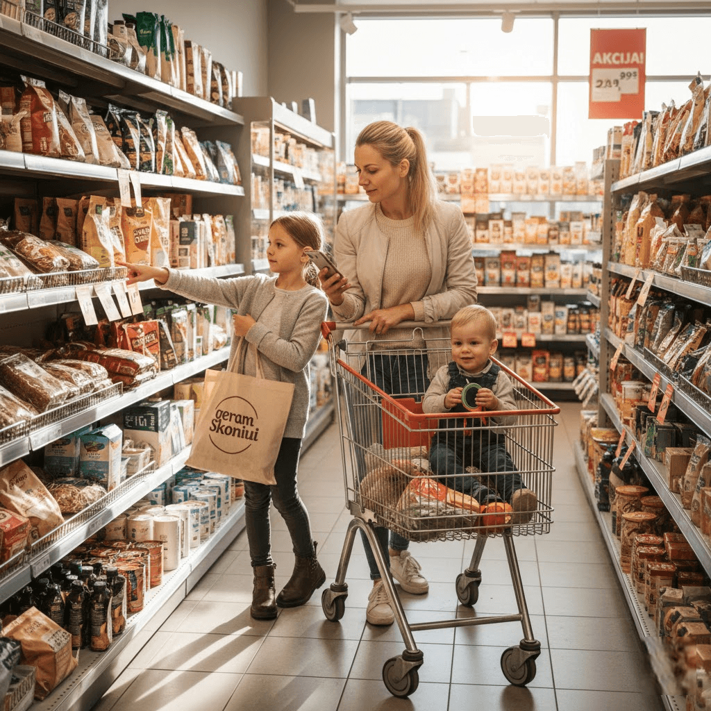 „Supermama“ fenomenas apsiperkant: kaip rasti geriausias parduotuves, kokybiškas prekes ir paslėptas nuolaidas „Supermama“ fenomenas apsiperkant: kaip rasti geriausias parduotuves, kokybiškas prekes ir paslėptas nuolaidas