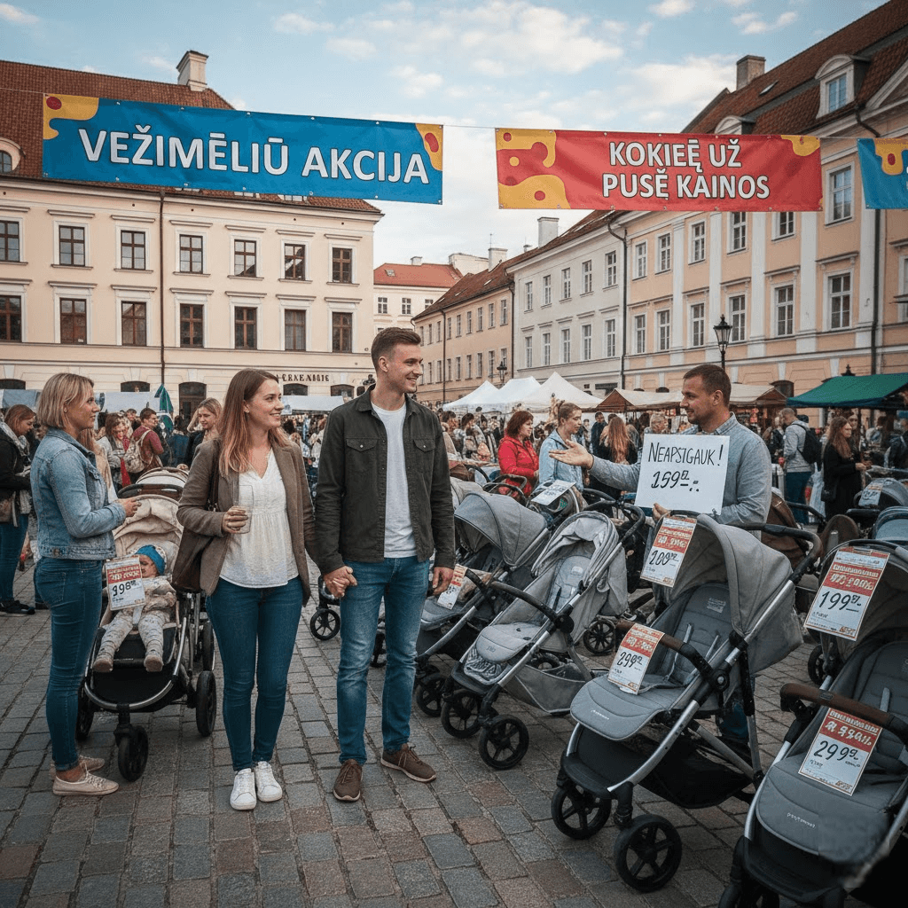 Vežimėlių akcijos: Kaip rasti kokybę už pusę kainos ir neapsigauti?