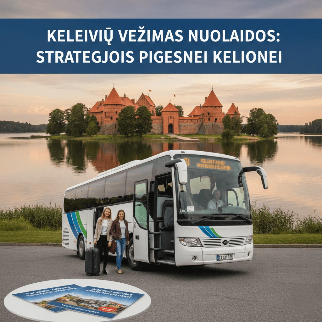 Keleivių vežimas nuolaidos: Strategijos pigesnei kelionei