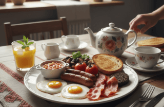 Angliški pusryčiai: Karališka savaitgalio pradžia jūsų virtuvėje