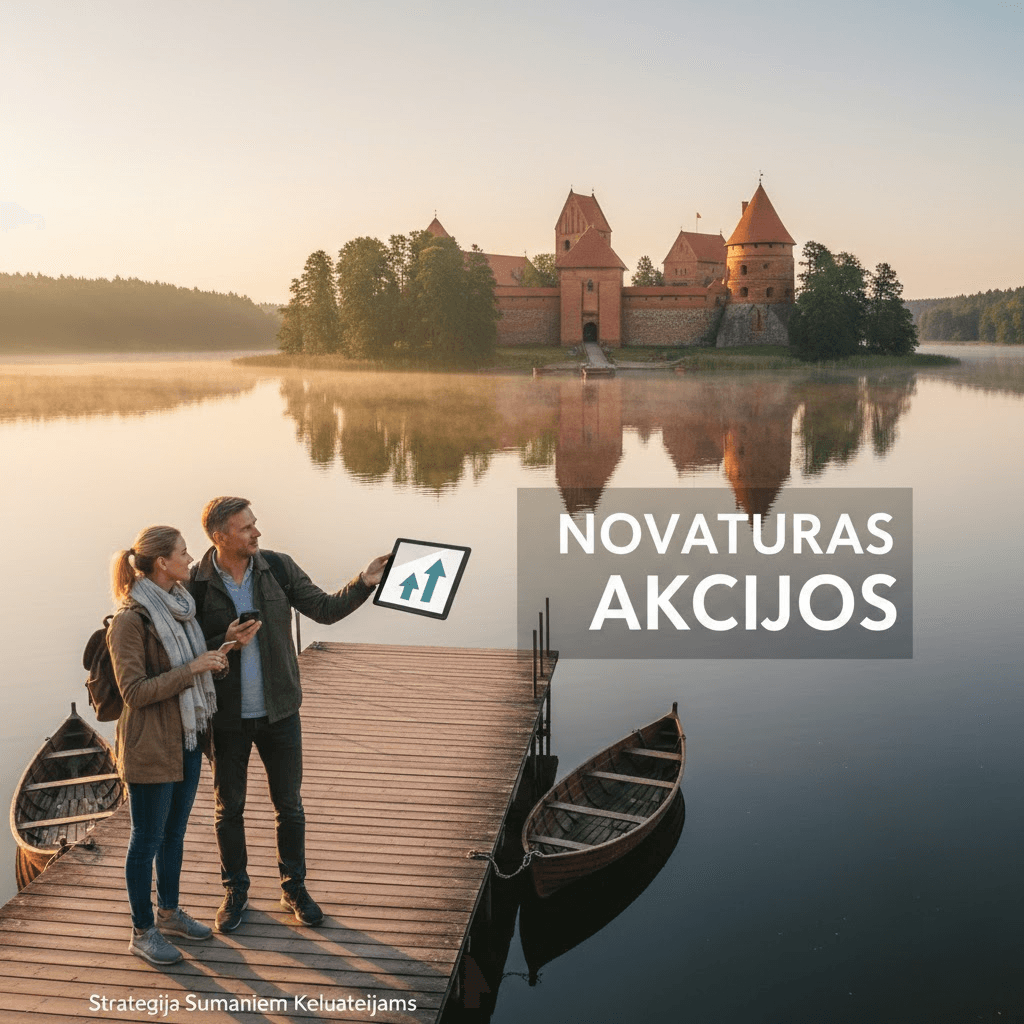 Novaturas akcijos: Strategija sumaniems keliautojams