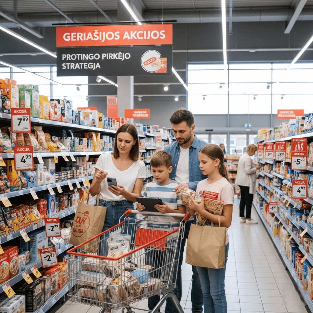 Geriausios akcijos ir protingo pirkėjo strategija: kaip atskirti tikrą naudą nuo rinkodaros triukų