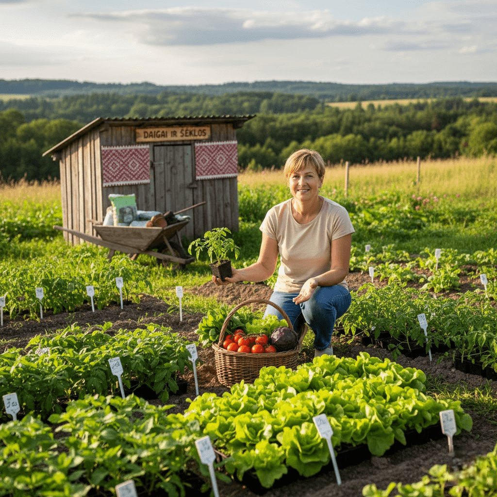Žaliasis taupymo planas: kaip sumedžioti geriausias daigų kainas ir nenusivilti derliumi