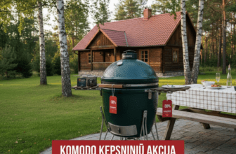 Komodo kepsninių akcijos: strategija sumaniam pirkėjui