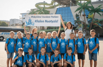 Mokyklinė išvyka į Vilnių: kodėl „Vichy“ vandens parko pasiūlymas klasei yra strateginis ėjimas?