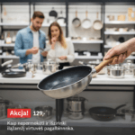 Akcija keptuvei: Kaip nepermokėti ir išsirinkti ilgaamžį virtuvės pagalbininką