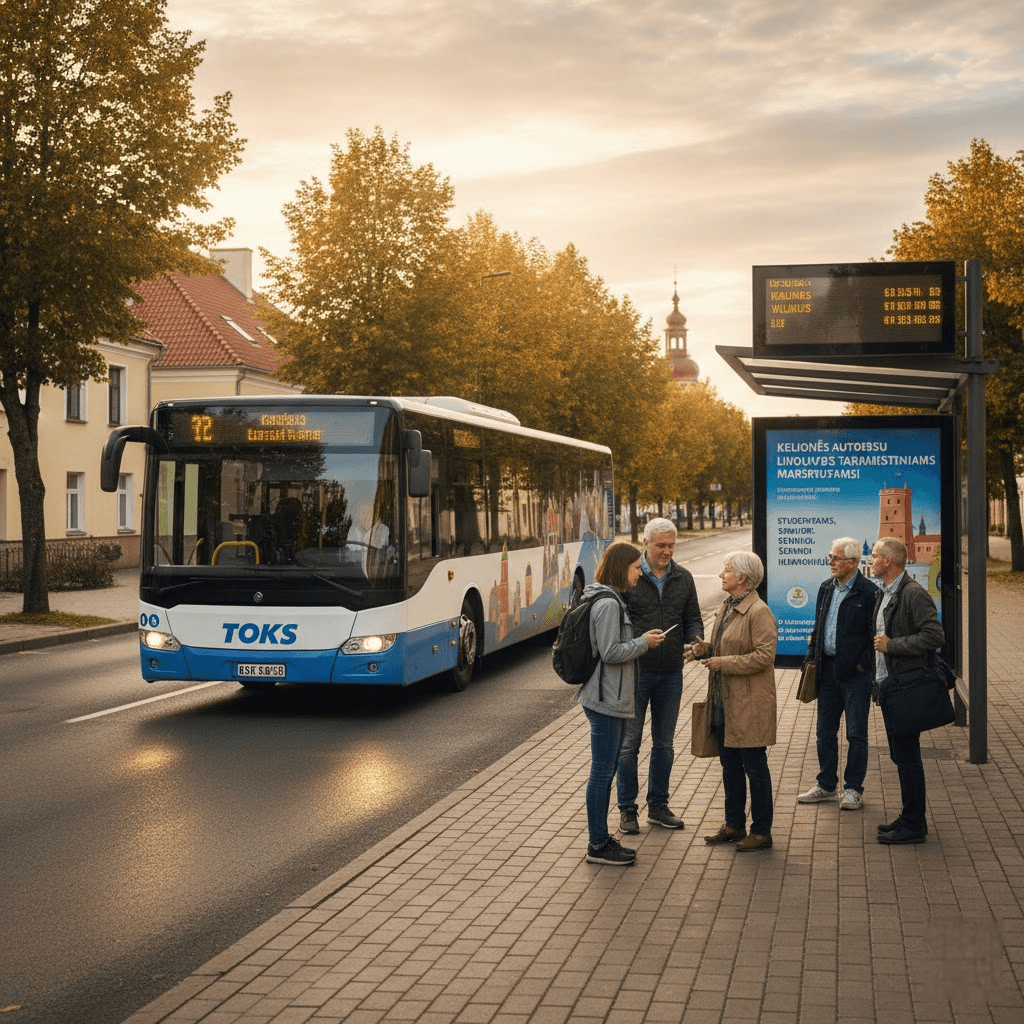 Kelionės autobusu Lietuvoje: Kaip veikia nuolaidos važiuojant tarpmiestiniais maršrutais?