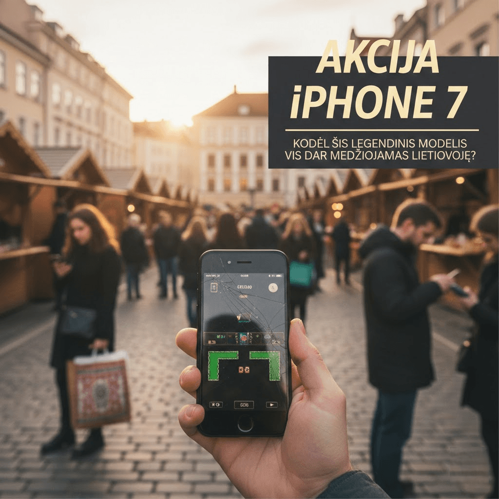Akcija iPhone 7: Kodėl šis legendinis modelis vis dar medžiojamas Lietuvoje? Akcija iPhone 7: Kodėl šis legendinis modelis vis dar medžiojamas Lietuvoje?
