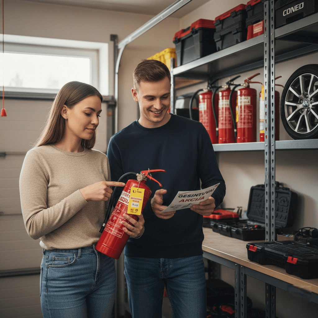 Saugumas be didelių išlaidų: kaip protingai pasinaudoti pasiūlymu „gesintuvai akcija“?